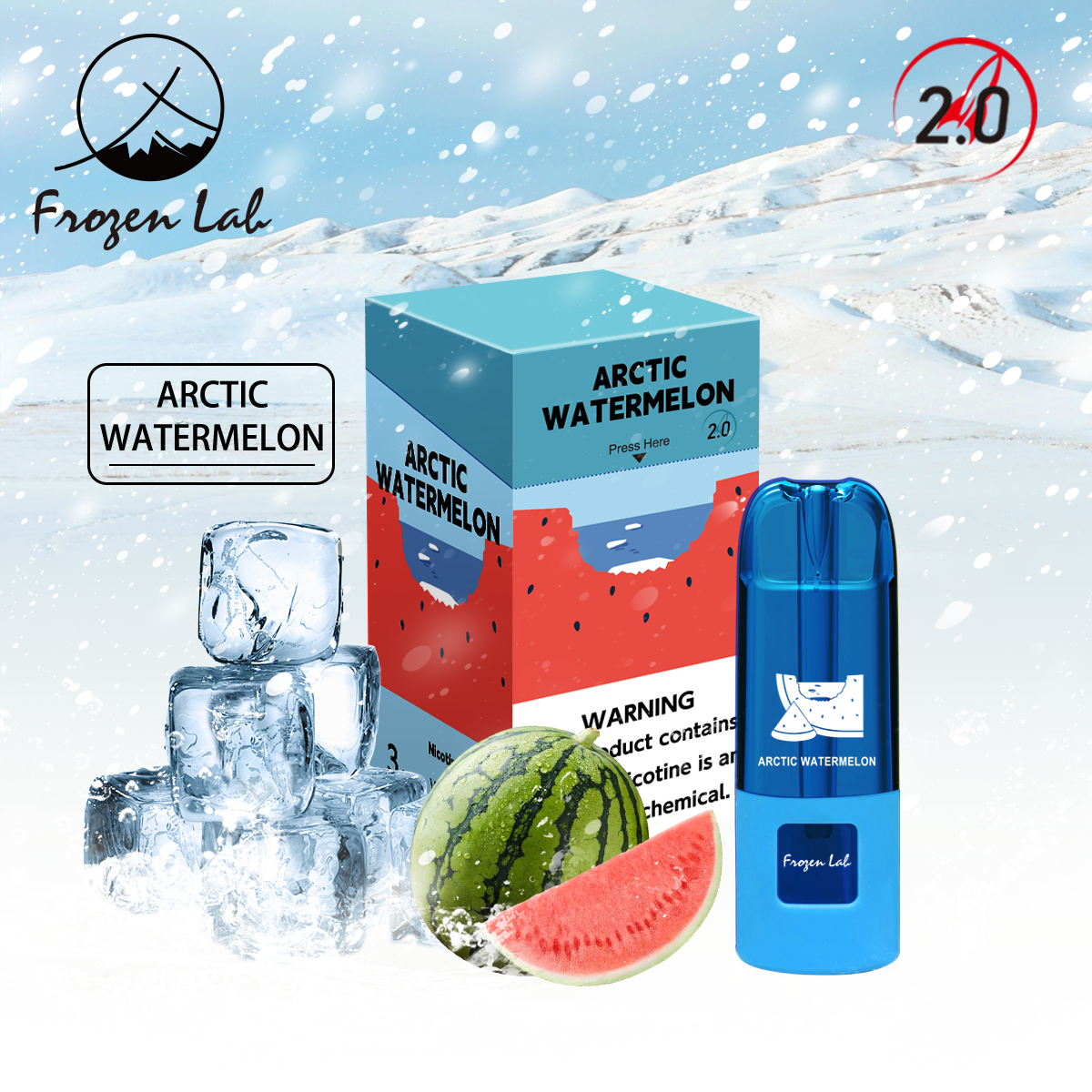 Frozen Lab ARCTIC WATERMELON 3ml