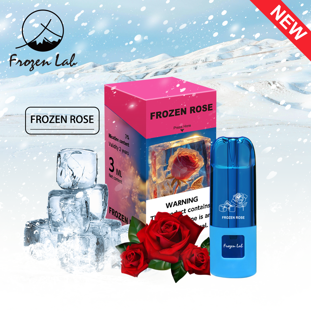 Frozen Lab FROZEN ROSE 3ml
