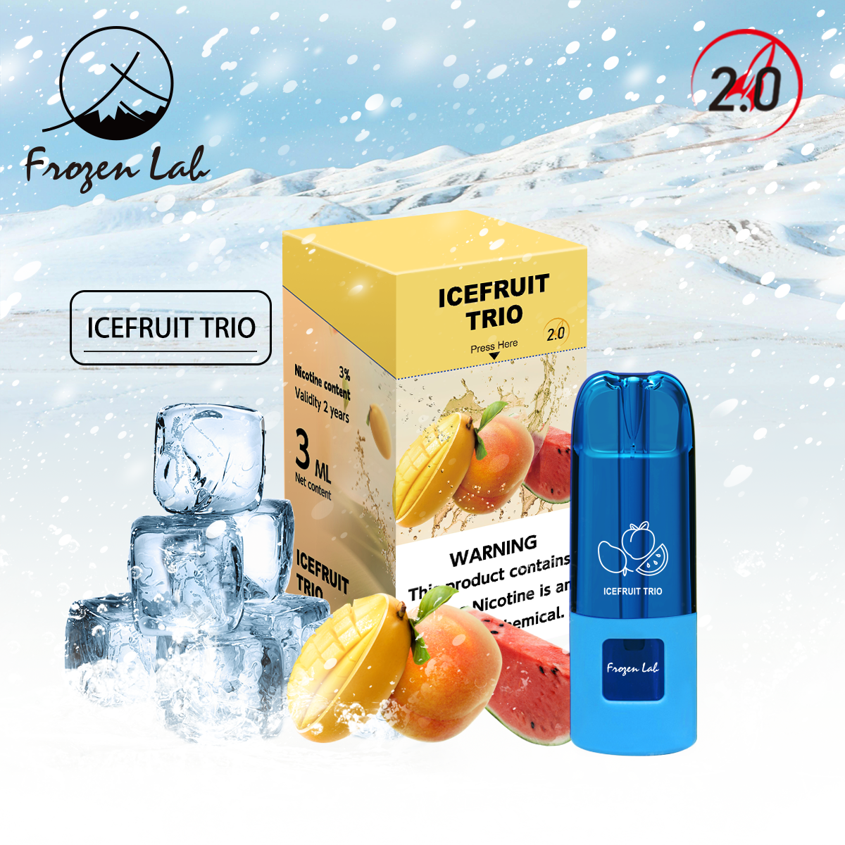 Frozen Lab ICEFRUIT TRIO 3ml