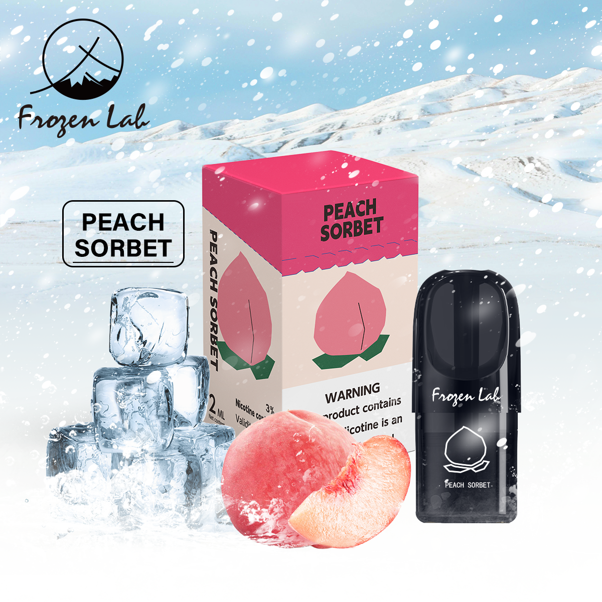 Frozen Lab PEACH SORBET 2ml