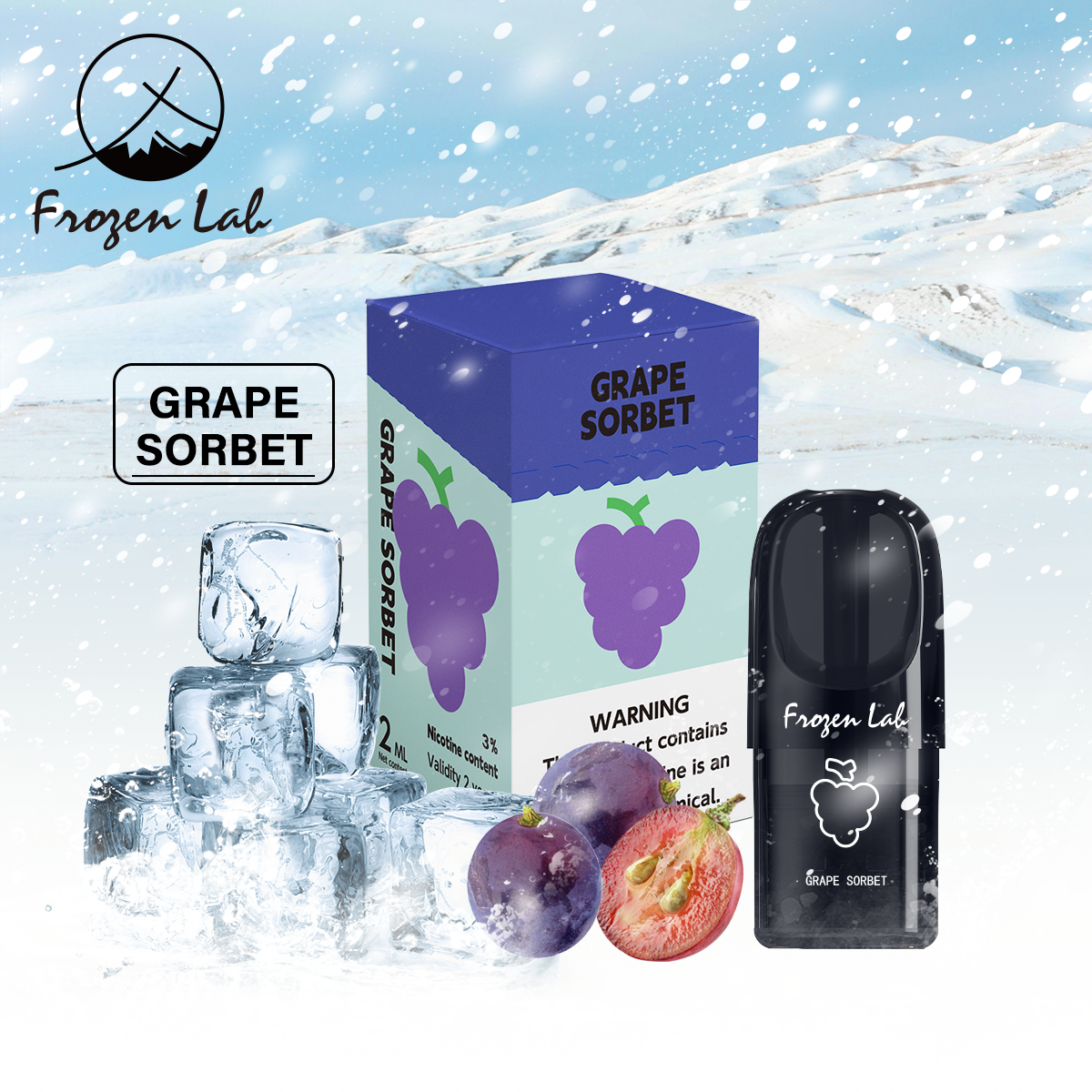Frozen Lab GRAPE SORBET 2ml