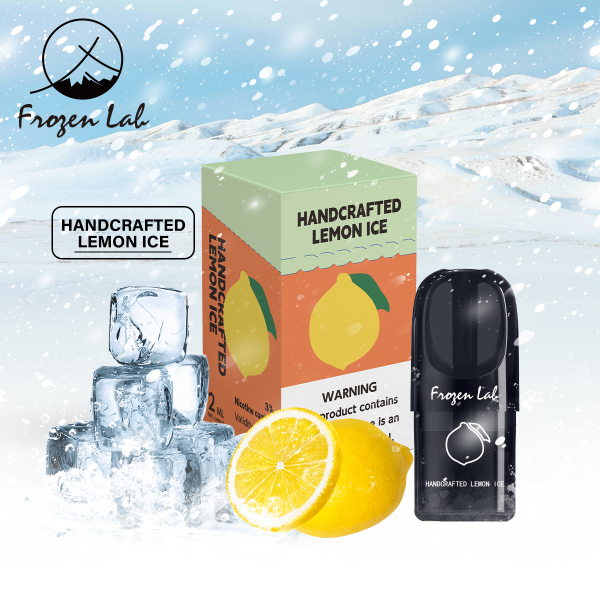 Frozen Lab HANDCRAFTED LEMON ICE 2ml