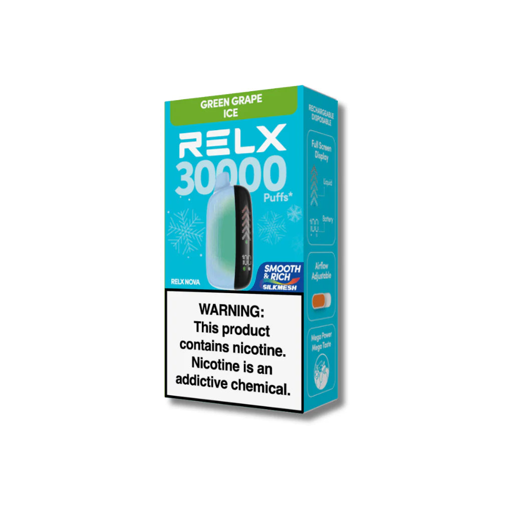 RELX NOVA Disposable Vape 30000 Puffs (3% Nicotine)