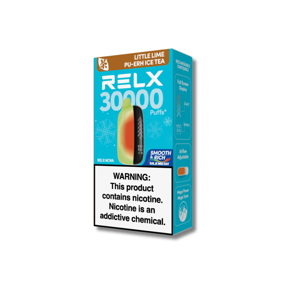 RELX NOVA Disposable Vape 30000 Puffs (3% Nicotine)