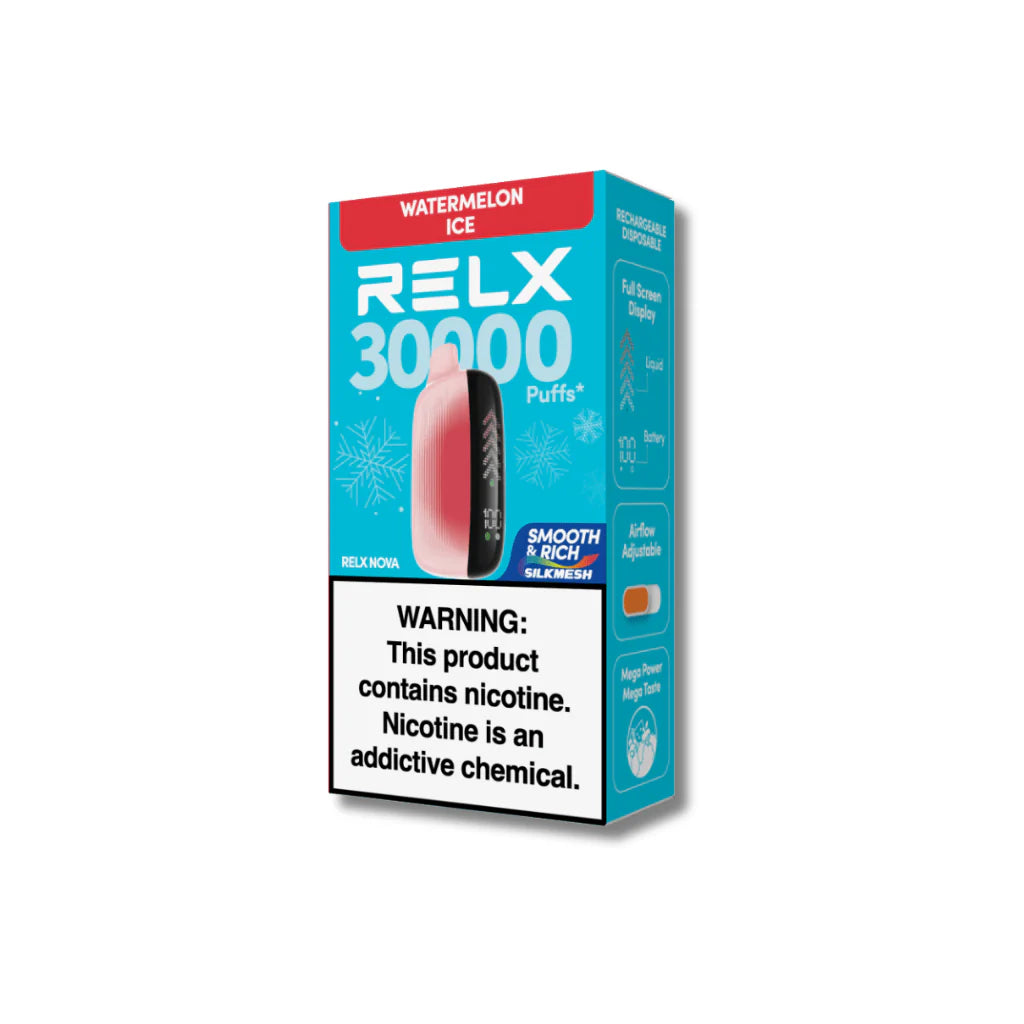RELX NOVA Disposable Vape 30000 Puffs (3% Nicotine) My Store RELX NOVA Disposable Vape 30000 Puffs (3% Nicotine) My Store
