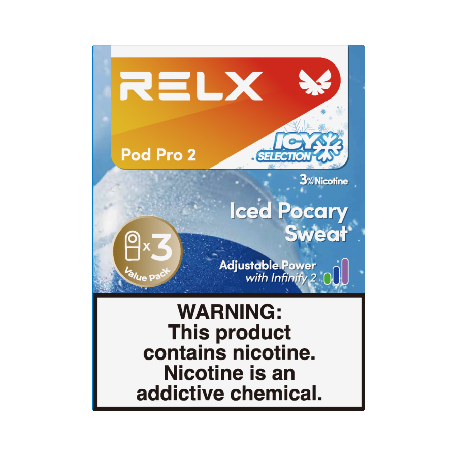 RELX 3‑Pods for Infinity / Essential