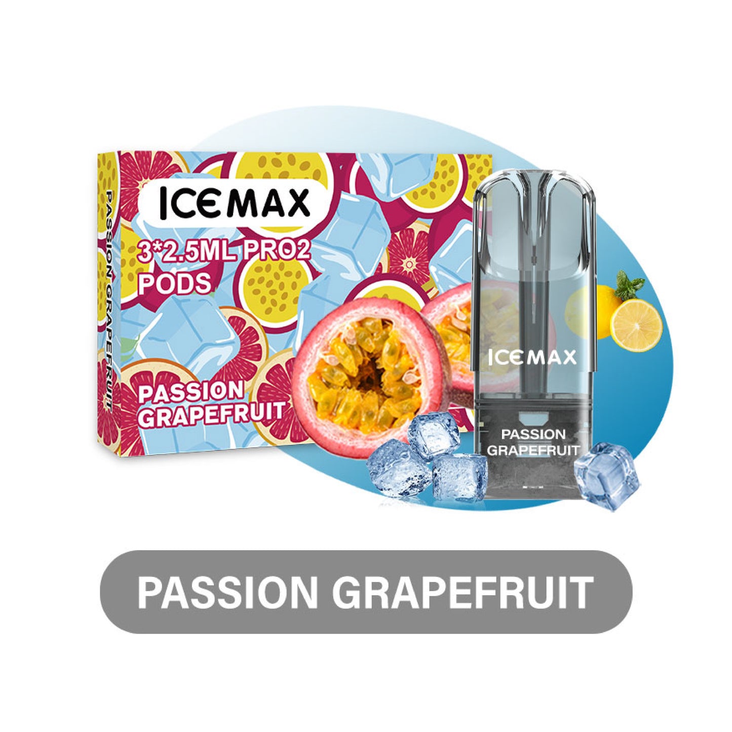 ICE MAX PASSION GRAPEFRUIT